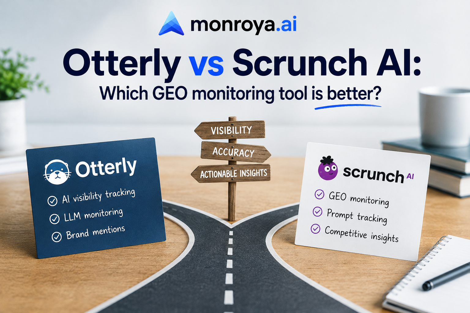 Otterly vs Scrunch AI: Which GEO monitoring tool is better