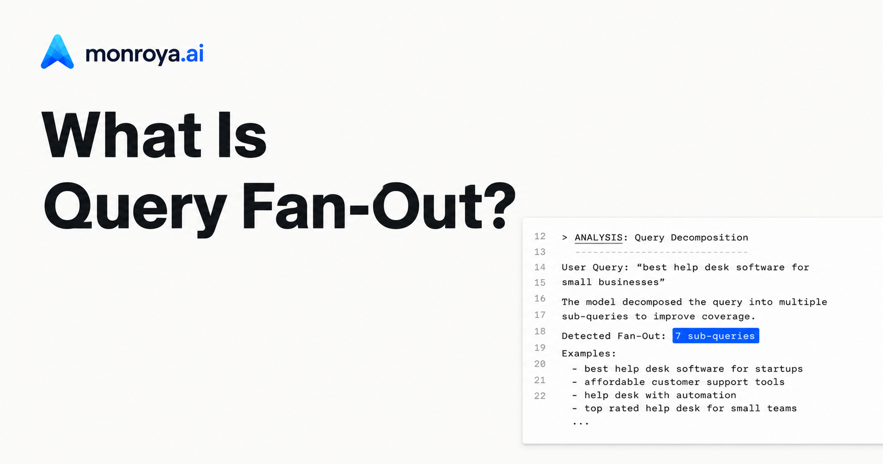 What Is Query Fan-Out?