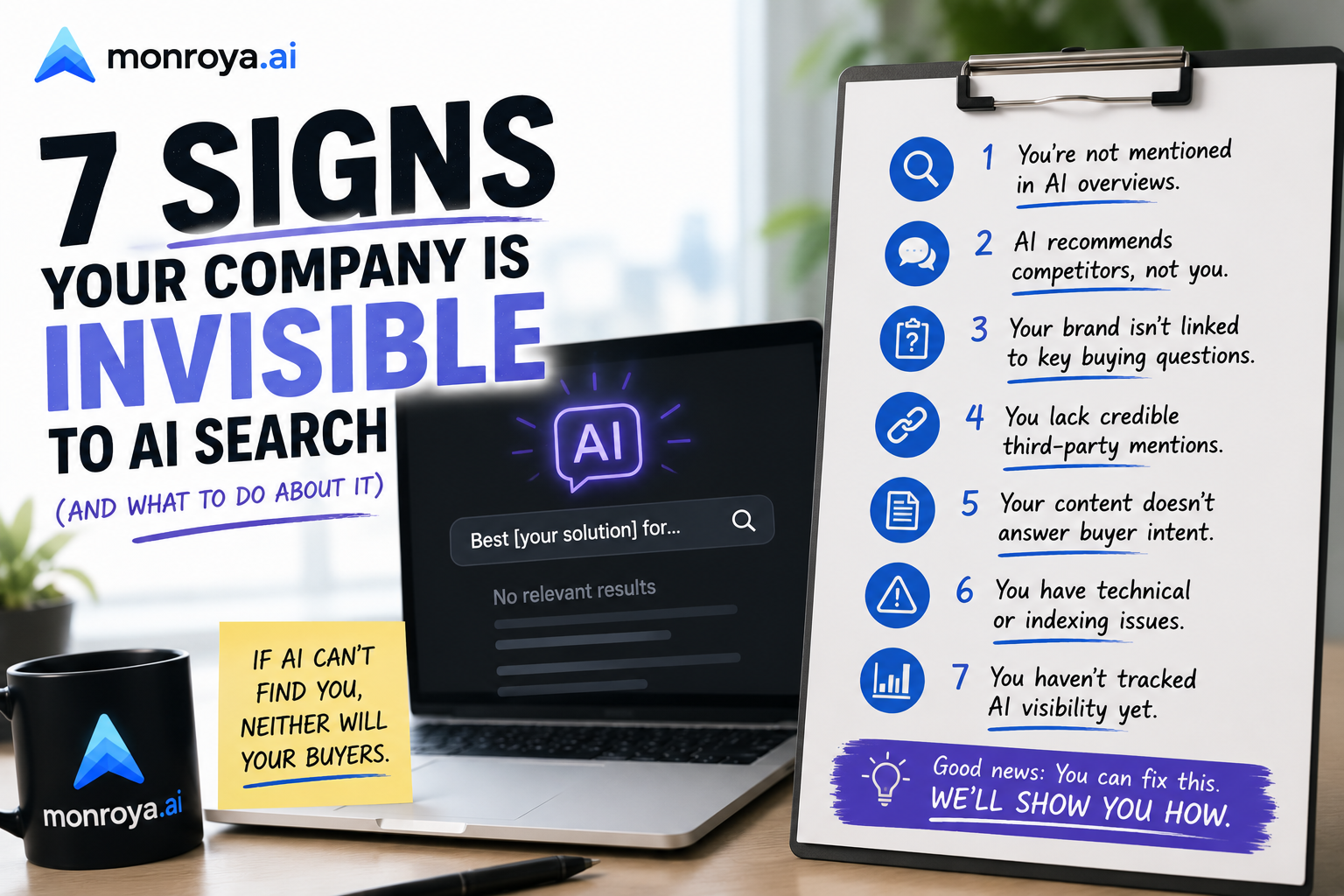 7 signs your company is invisible to AI search (and what to do about it)