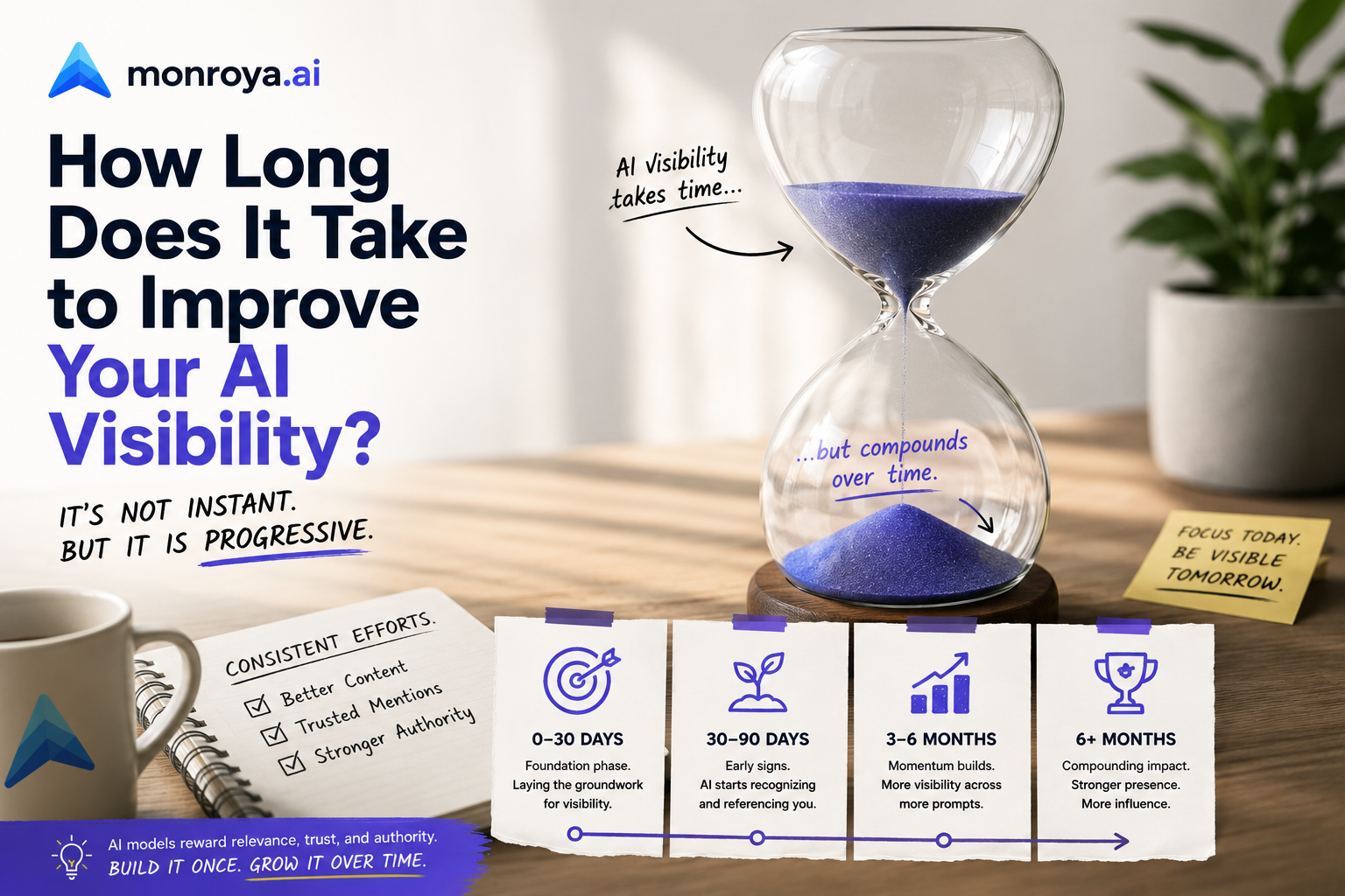 How long does it take to improve your AI visibility?