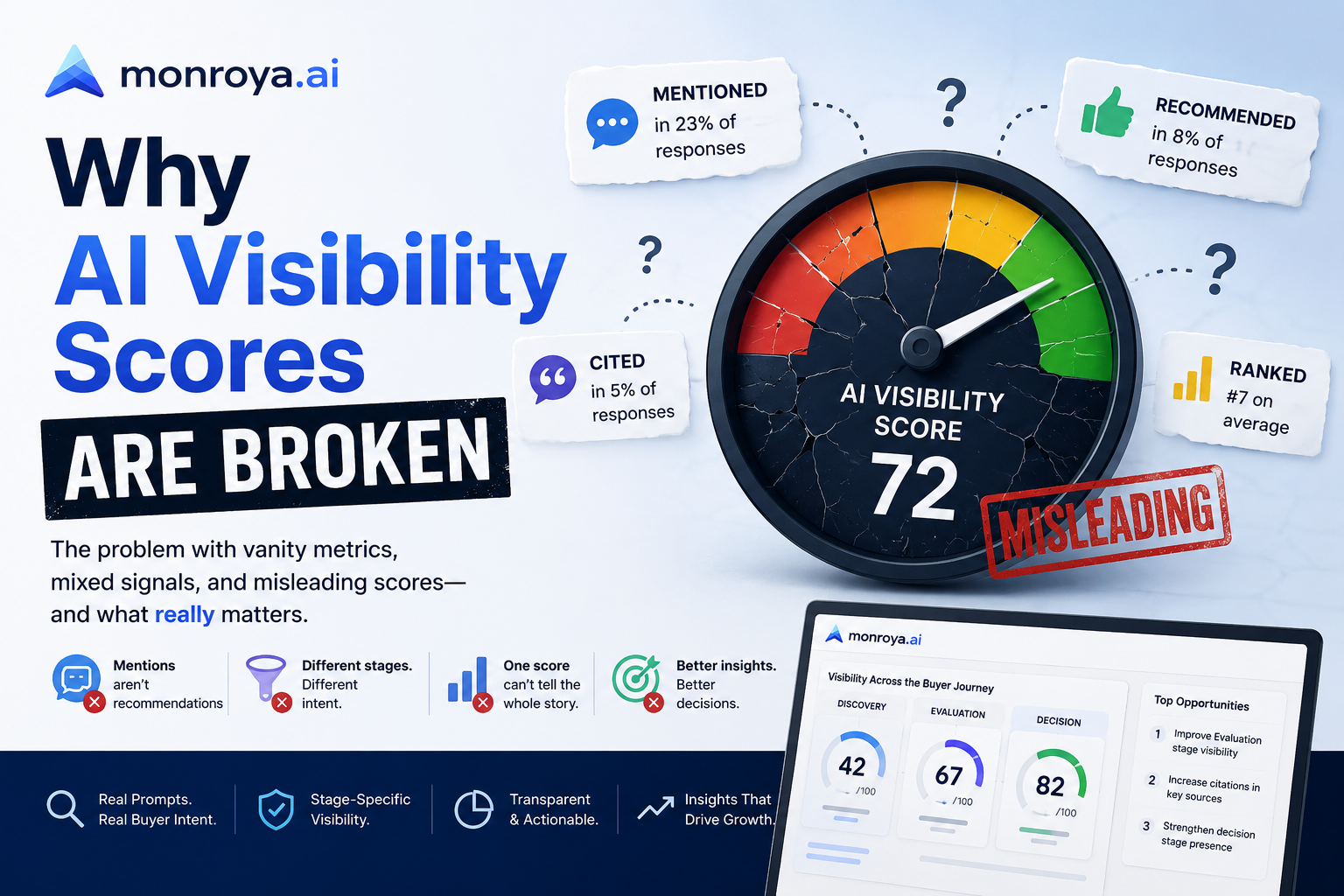 Why AI Visibility Scores Are Broken
